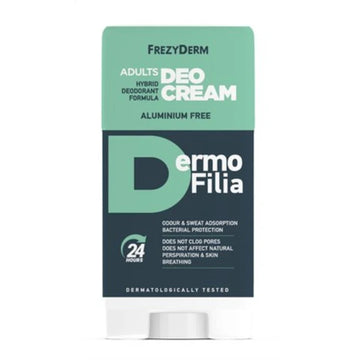 Frezyderm Dermofilia Deo Cream 24h 50ml – Αποσμητική κρέμα χωρίς αλουμίνιο για ενήλικες